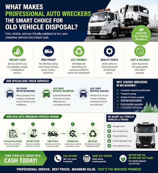 Old Truck Removal Melbourne Old Truck Removal Melbourne